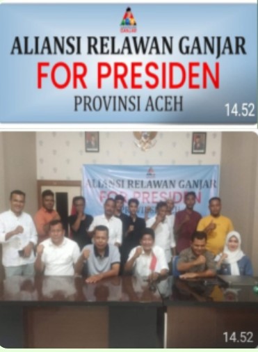 Perkuat Koordinasi, Aliansi Relawan Ganjar Provinsi Aceh Gelar Silaturrahmi