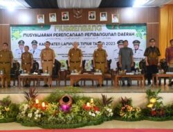 Bupati Lamtim M Dawam Rahardjo Hadiri Musrenbang