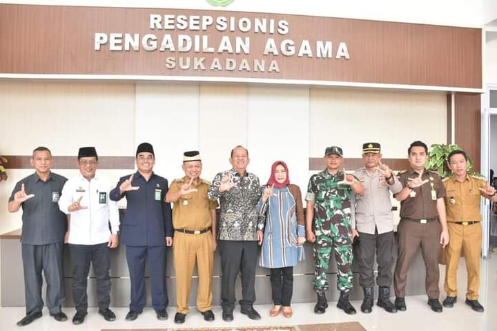 Pengadilan Agama Sukadana Kab. Lamtim Resmikan Gedung Baru