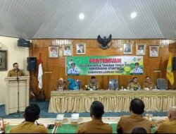 Wakil Bupati Lamtim Membuka Pertemuan Review Kinerja Tahun 2022