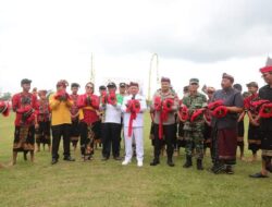 Bupati Lamtim Hadiri Acara Pembukaan Festival Kreasi Balaganjur Dan Ogoh – ogoh Se-Lamtim Tahun 2023