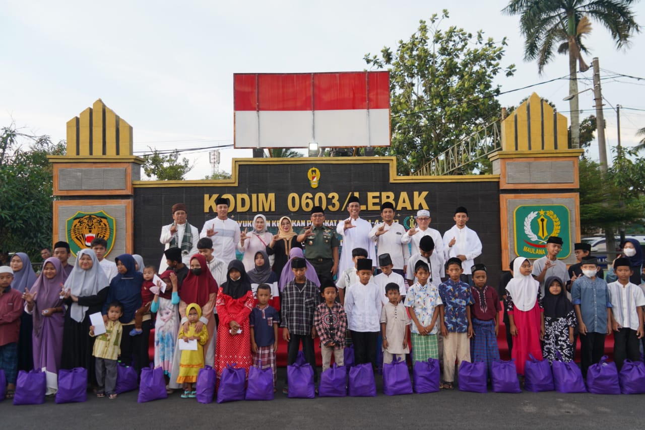 Hadiri Syukuran Kenaikan Pangkat Prajurit Kodim 0603/Lebak, Danrem 064/MY: Jadikan Motivasi untuk Berbuat Terbaikstar