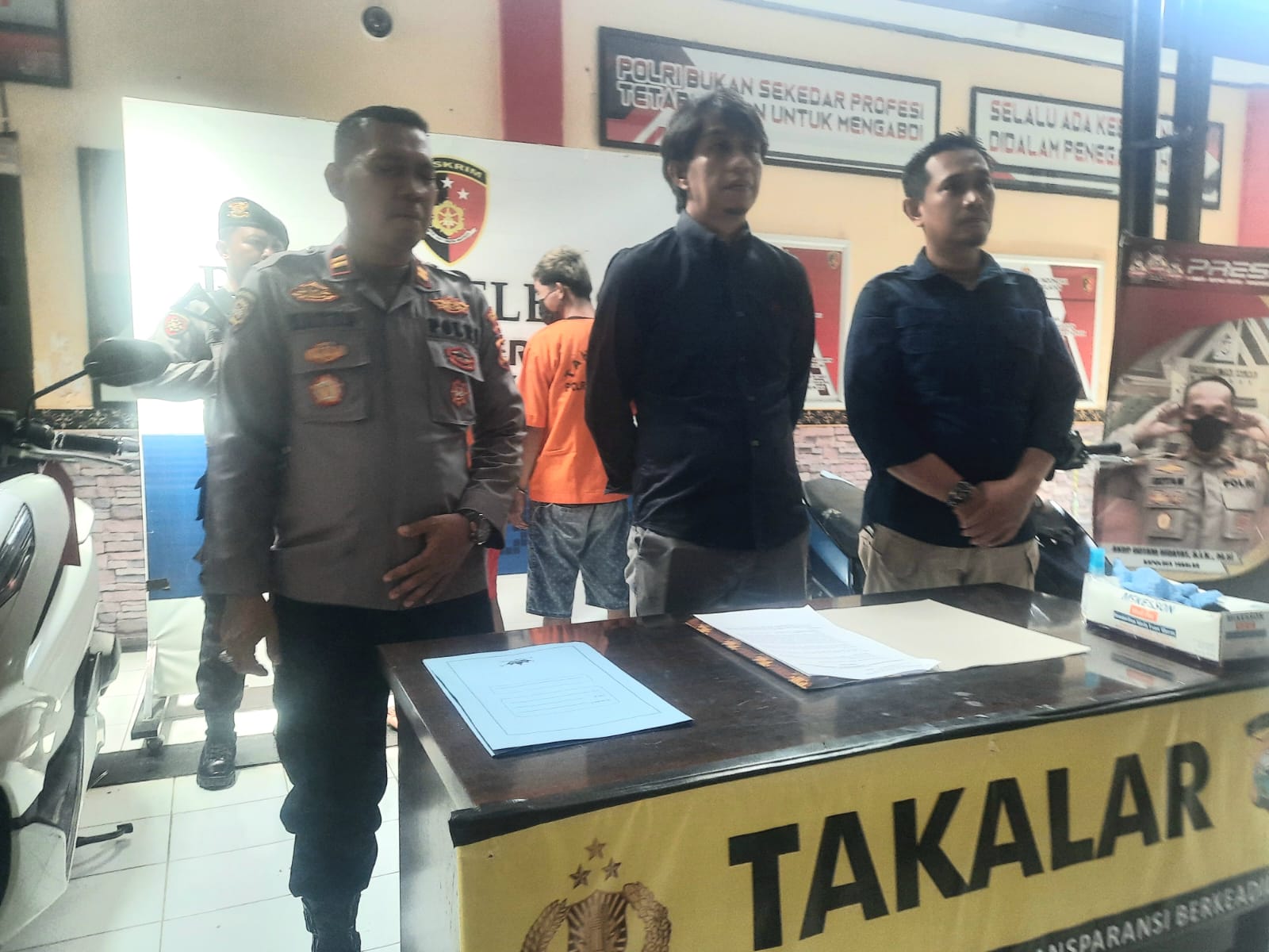 Gelar Press Release, Polres Takalar Beberkan Pengungkapan Kasus Curanmor