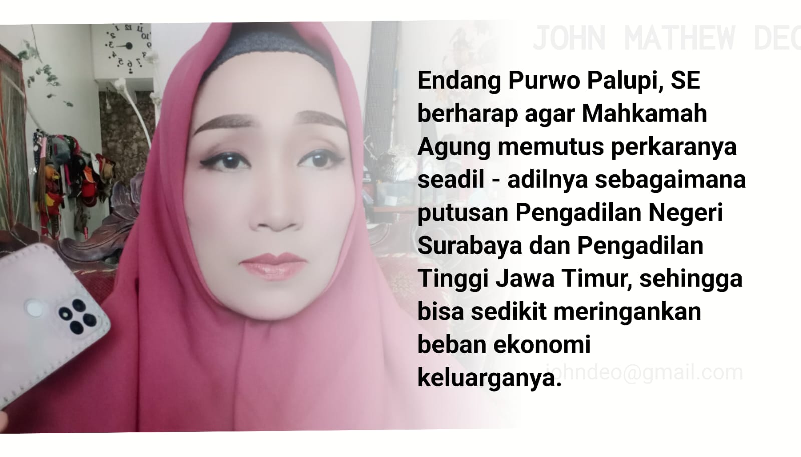 Perjuangan Istri Mendiang Anggota PJR Polda Jatim Mendapatkan Keadilan VS PT Merak Jaya Beton Masih Bergulir di MA, Siapa Yang Menang ?