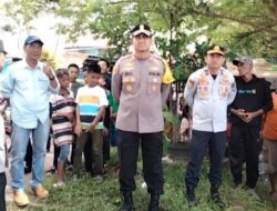 Tradisi Lebaran di OKI Ramai Pengunjung, Personil Gabungan Intensifkan Himbauan Keselamatan