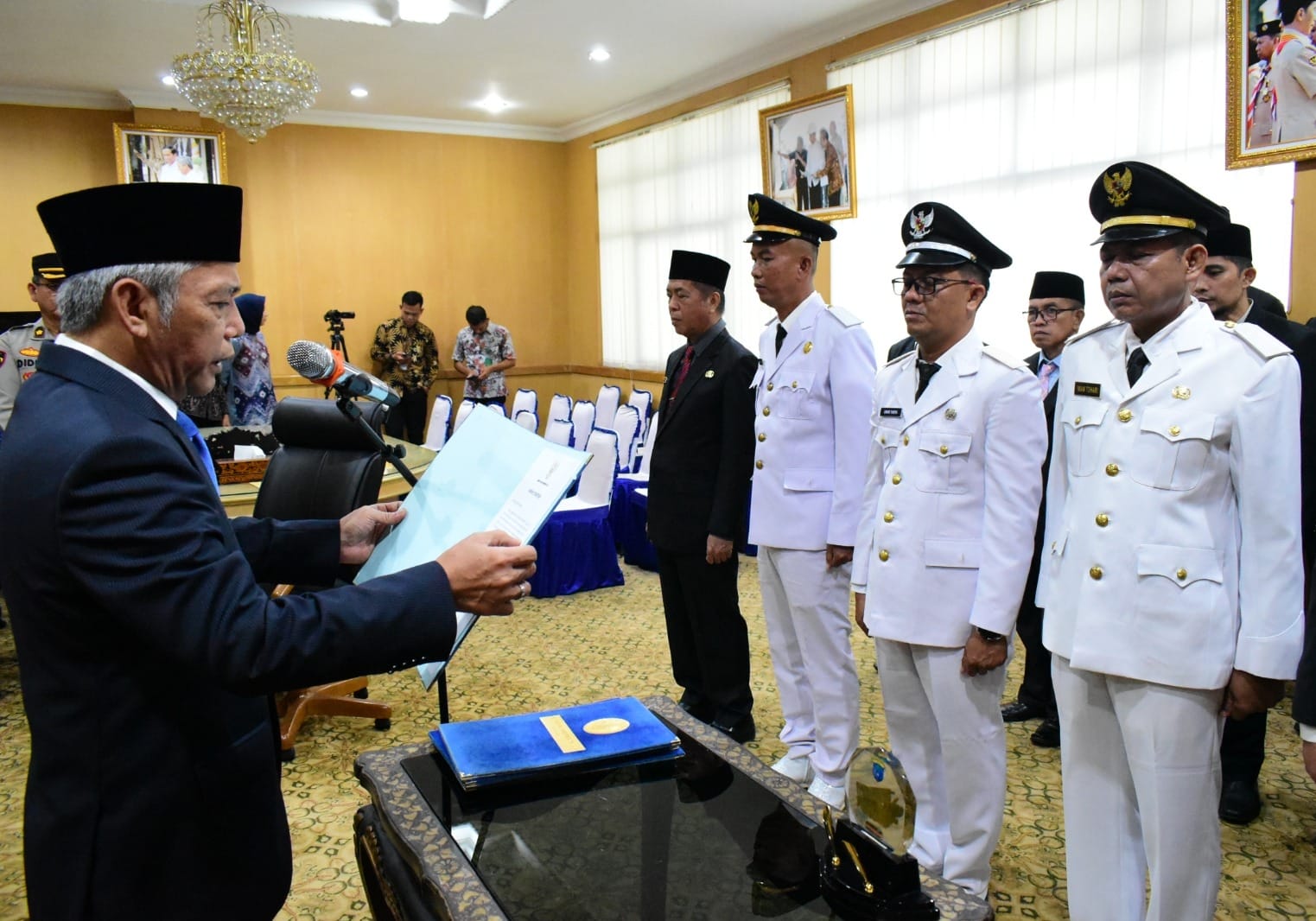 Lantik Pejabat Eselon, Bupati OKI Tekankan Sinergitas antar OPD