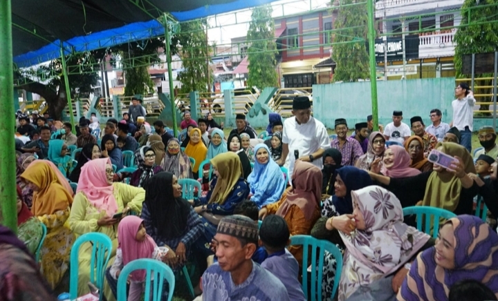 Safari Ramadhan MAYJEND TNI ( Purn ) H. Andi Muhammad Mappanyukki, SH. MH Beserta Rombongan Di Suppa Kab. Pinrang.