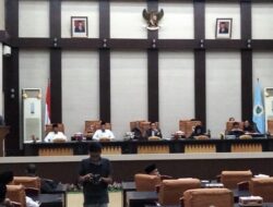 Rapat Paripurna XII Dalam Rangka Pembahasan Raperda Usulan eksekutif DPRD Kabupaten OKI Tahun 2023