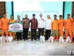 10 Unit Rumah dan 283 Paket Sembako untuk Petugas Kebersihan Aceh Utara. 