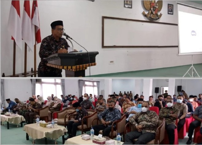 Sekda Aceh Timur Pimpin Rakor Pembangunan Masjid Agung