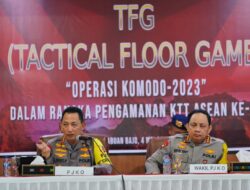 Gelar TFG, Kapolri Tekankan Personel Harus Pahami Tugas dan Cara Bertindak saat Amankan KTT ASEAN