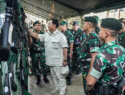 Siap Tugas Pamtas Pangkostrad Dampingi Menhan dan Kasad Tinjau Kesiapan Yonif PR 330 Kostrad