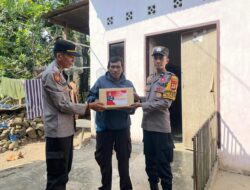 Salurkan Paket Bantuan Kapolda Sulsel, Ini Kata Kapolsek Marbo