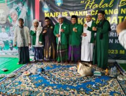 MWC NU Baros Adakan Halal Bihalal dan Pengajian Akbar