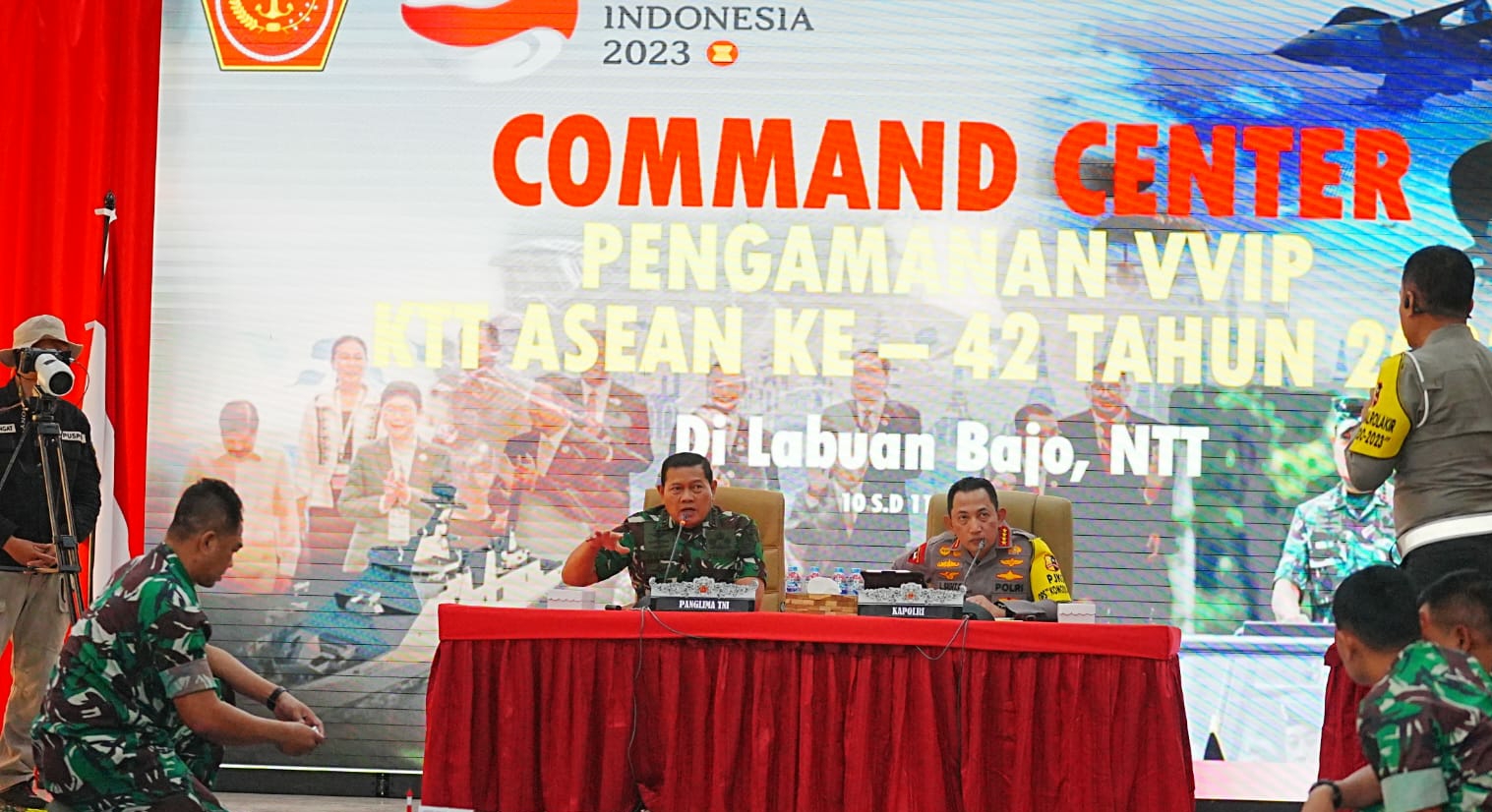 Kapolri dan Panglima Sepakat Sinergitas TNI-Polri Kunci Sukses Keamanan KTT ASEAN