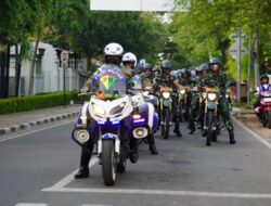 Danrem 064 / MY Ingatkan Pengawalnya Berhenti Saat Lampu Merah Traffic Light Menyala