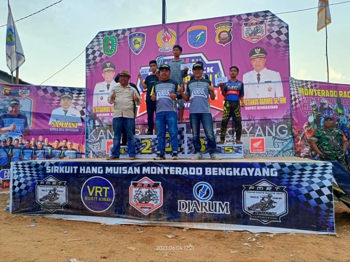 Event Kejurprov Grasstrack Seri 2 dan Bupati Cup Seri 1 Bejalan Lancar Dan Sukses,Ini Yang di Sampaikan Kades Samaani.