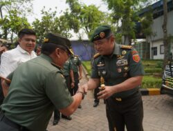 Danrem 064/MY Dampingi Kunjungan Pangkostrad