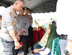 Kapolres Aceh Timur Menyambung Asa Tiara Dihari Bhayangkara ke 77