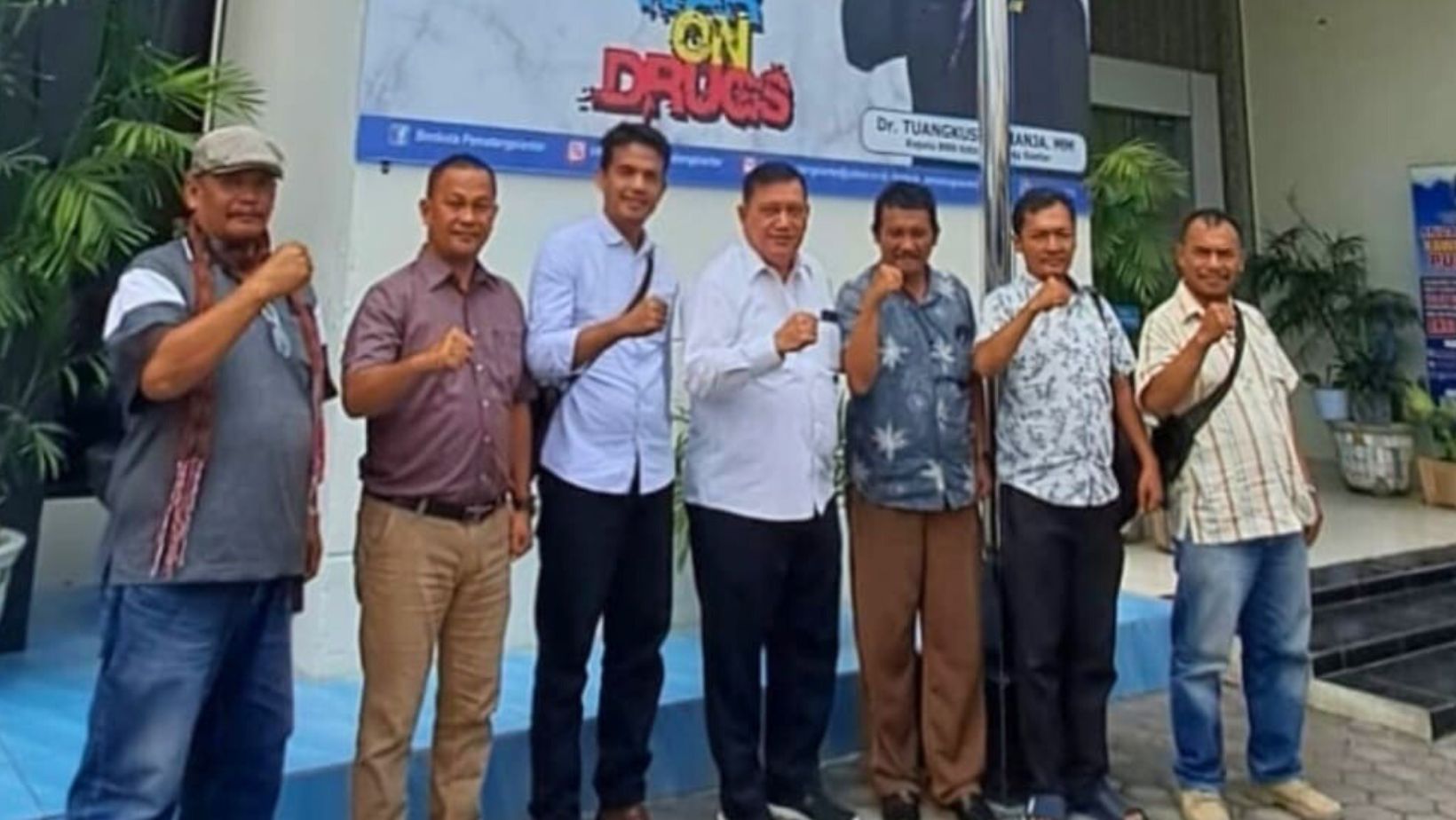 PJS Kota Siantar Audensi dengan BNNK Siantar Soal Pencegahan Narkotika   