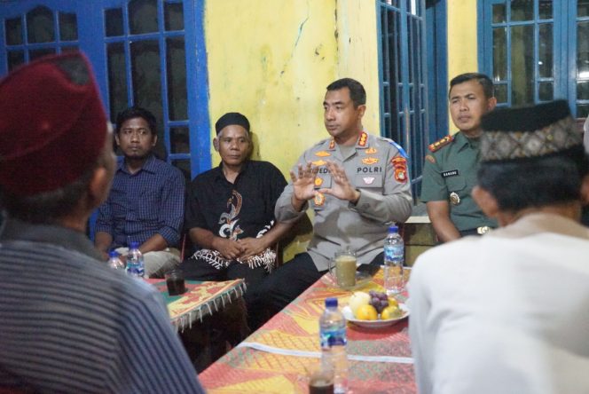 Dandim 0509/Kabupaten Bekasi Letkol inf Danang Waluyo Hadiri Acara Sapa Warga Satu Rasa Masyarakat Tambelang Bersama Kombes Pol. Twedy Bennyahdi Kapolres Metro Bekasi