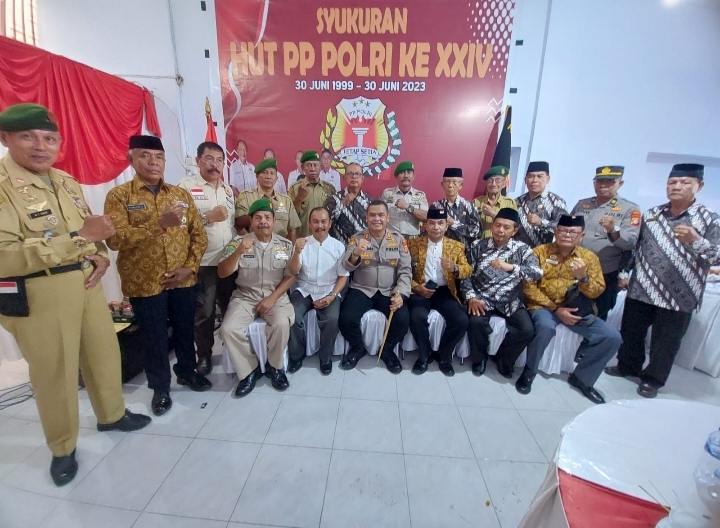 Kapolres Gowa, Menghadiri Acara Syukuran Hari Ulang Tahun PP Polri