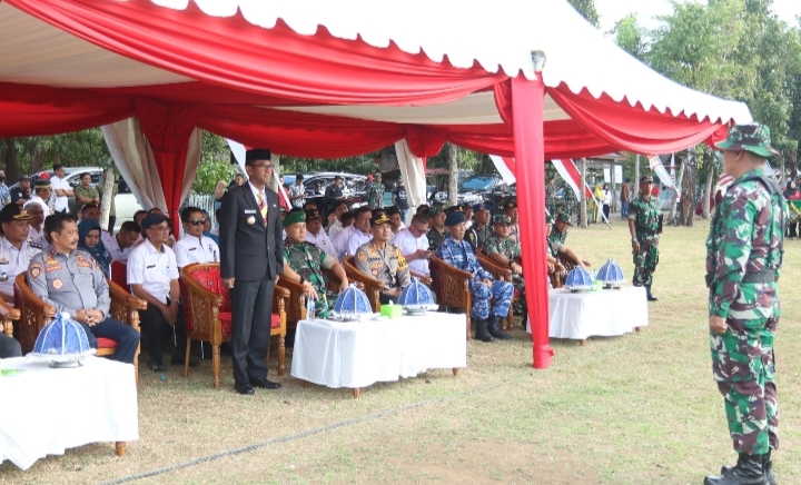 Kapolres Takalar Hadiri Kegiatan Pembukaan TMMD ke 117 TA. 2023 Kodim 1426/Tkl