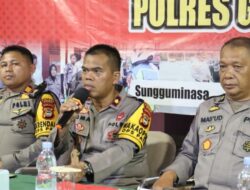 Wakapolres Gowa Pimpin Gelar Operasional dan Anev Kinerja Bulanan