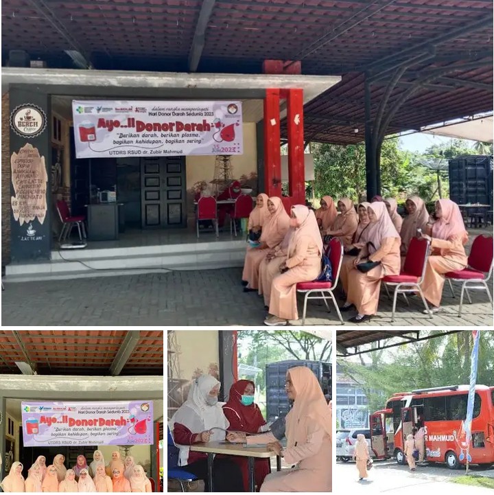 Peringati Hari Donor Darah Sedunia, Dharmawanita Aceh Timur Gelar Donor Darah