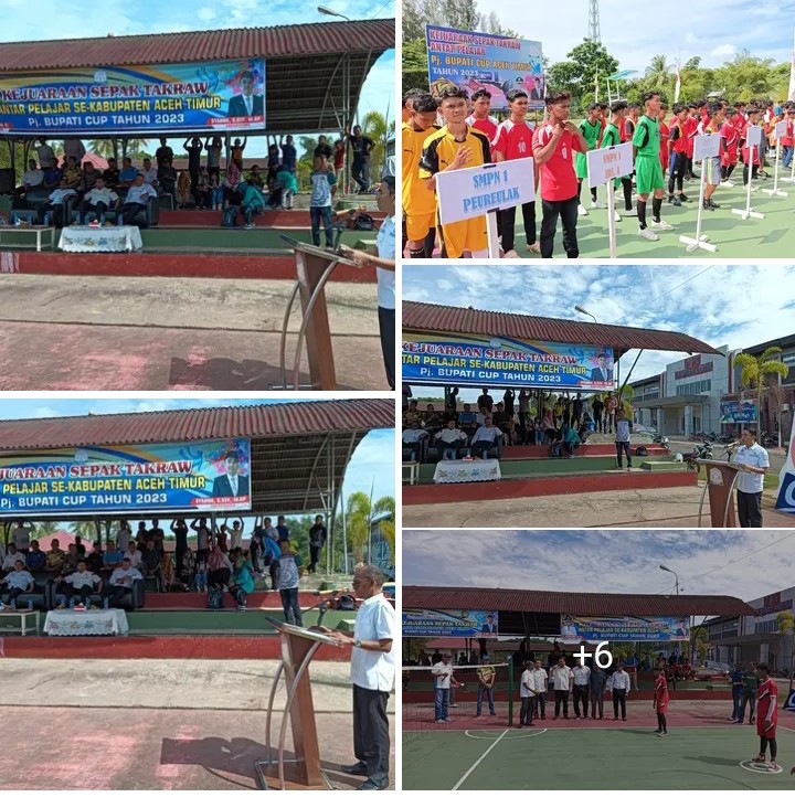 Turnamen Sepak Takraw Pj. Bupati Cup Di Mulai