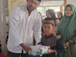 Pengajian Akbar dan Bakti sosial Kakam Umpu Kencana memberikan santunan kepada anak yatim