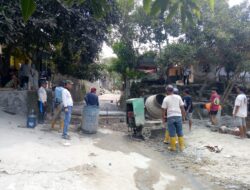 Miris Terkait Pembangunan Jalan Poros Desa Di Kampung Binong