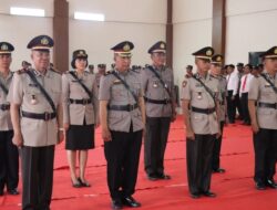 Sertijab Perwira Polres Gowa, Ini Pesan Kapolres Kepada Pejabat Baru