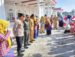 Kapolres Takalar Hadiri Lomba Gerak Jalan Indah Dalam Rangka HUT RI Ke-78