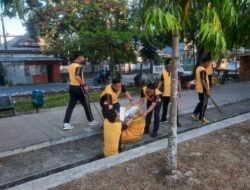 Polres Takalar Gelar Kerja Bakti Menyambut HUT RI ke-78