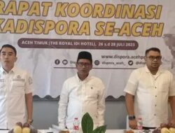 Pj Bupati Aceh Timur Buka Rakor Kadispora Se-Aceh