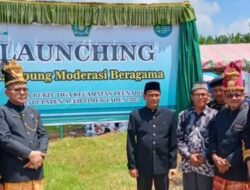 Pj Bupati Aceh Timur Launching Kampung Moderasi Beragama