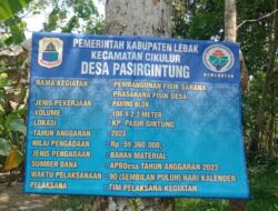 Diduga Kades Dan Ekbang Kecamatan Cikulur Ada Udamg Di Balik Batu