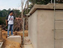 Proyek Pembangunan Air Bersih Tanpa Plang Nama Di Pertanyakan Oleh Warga