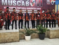 Ormas Pemuda Pancasila MPC Lebak Gelar Acara Muscab Vl Di Gedung PGRI