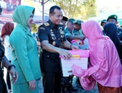 Safari Jumat di Masjid Quba Haji Rangka Parangloe, Pangdam XIV/Hsn Berikan Bansos Kepada Warga Terdampak Cuaca Kering dan Bantuan Kepada Pengurus Masjid*