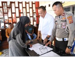 Sat Lantas Polres Aceh Timur Menyelesaikan Kasus Kecelakaan Lalu Lintas Dengan Metode Restorative Justice