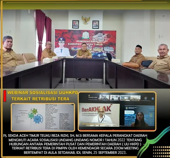 WEBINAR SOSIALISASI UUHKPD TERKAIT RETTRIBUSI TERA