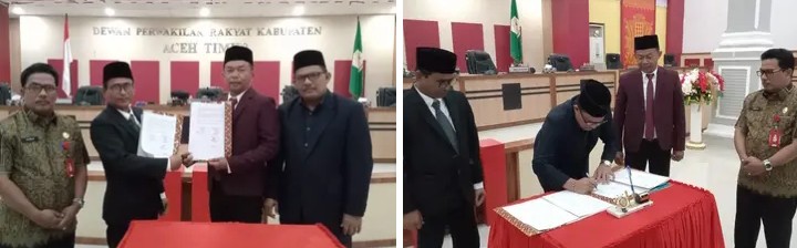 Pj Bupati Aceh Timur Ir. Mahyuddin, M. Si Menghadiri Rapat Paripurna II