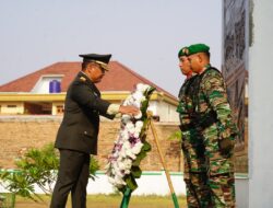 Danrem 064/MY Pimpin Ziarah Nasional HUT ke – 78 TNI