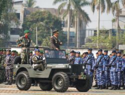 Danrem 064/MY Pimpin Upacara HUT TNI ke-78 Tahun 2023