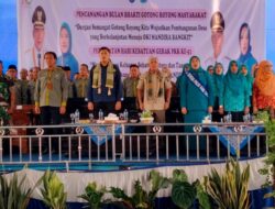 Canangkan BBGRM 2023, Bupati OKI Ajak Pelihara Budaya Gotong Royong