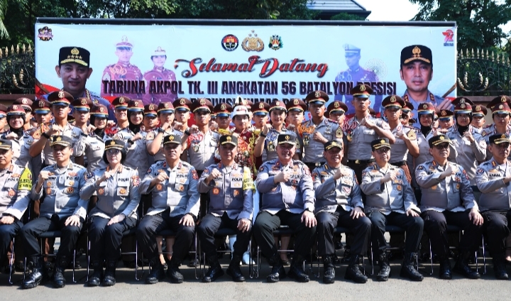 Kadiv Humas Terima Kunjungan Taruna Akpol Angkatan 56