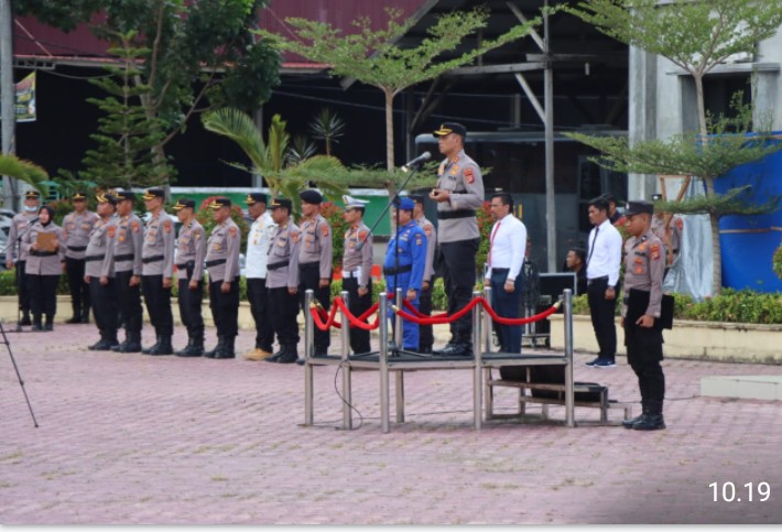 Kapolres Aceh Timur Pimpin Gelar Apel “Polisi RW” Wujud Pembinaan Masyarakat