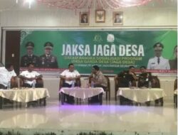 SOSIALISASI PROGRAM JAKSA GARDA DESA (JAGA DESA